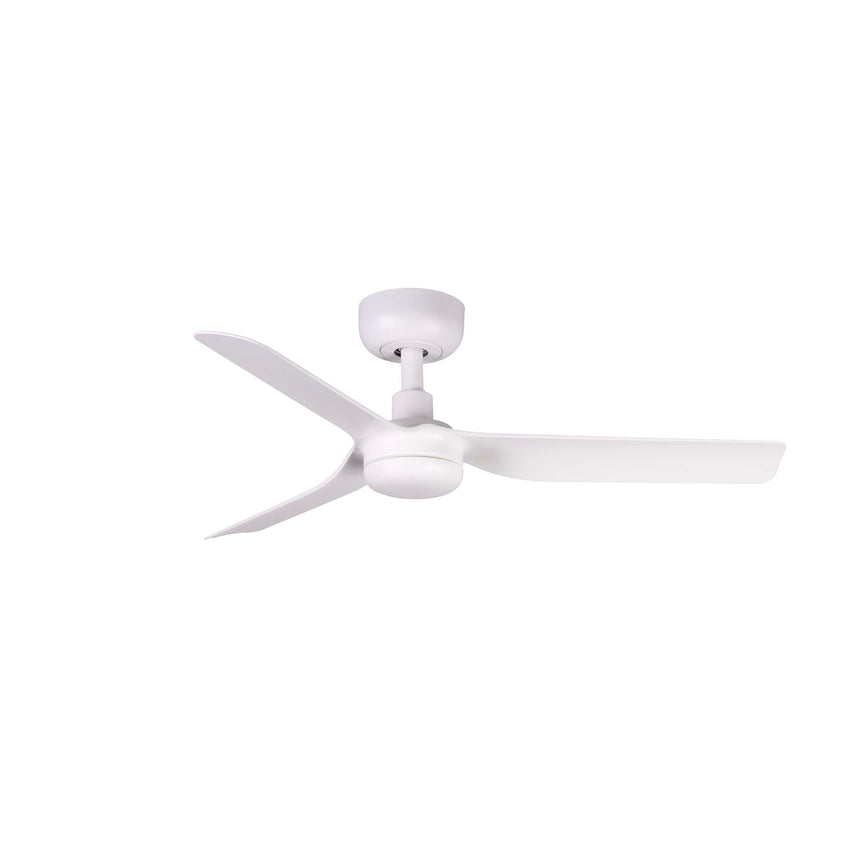 Ventilador de techo sin luz Faro Mini motor DC Ø90cm 3 palas blanco mate — ref. 33820 (1)