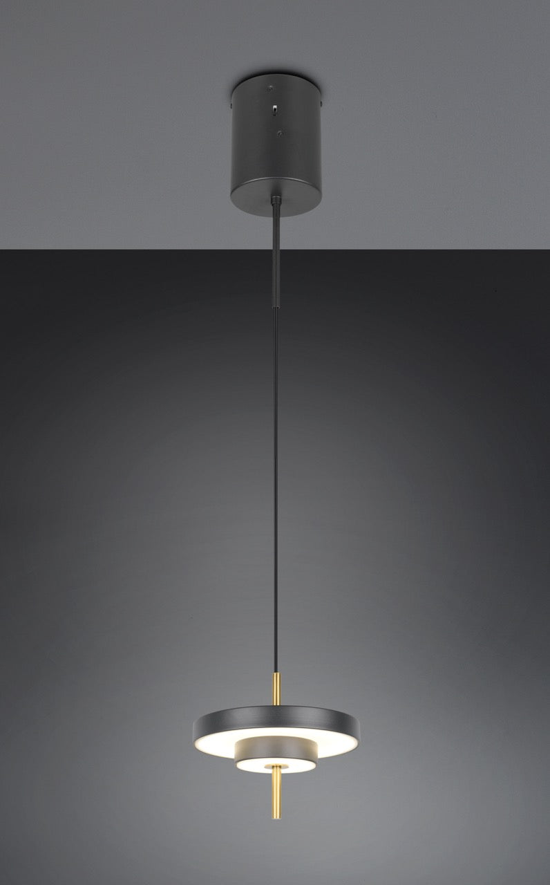 Trio Keaton Lámpara de techo colgante 1 luz CCT regulable 340210180