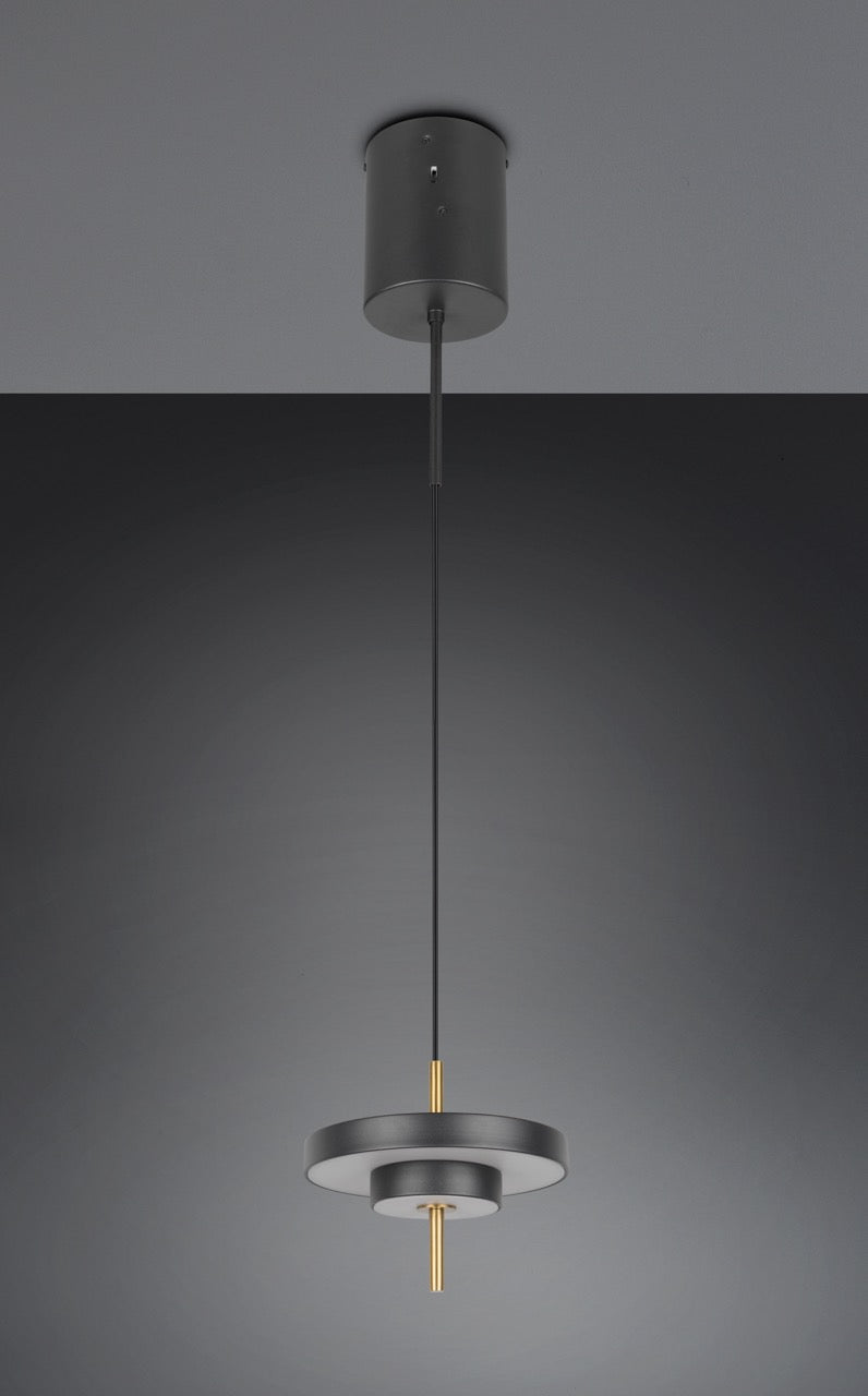 Trio Keaton Lámpara de techo colgante 1 luz CCT regulable 340210180