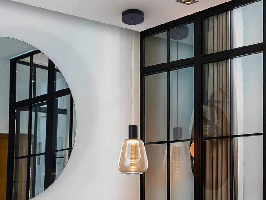 Schuller I3 Carisa Lámpara 1 luz negro 341017