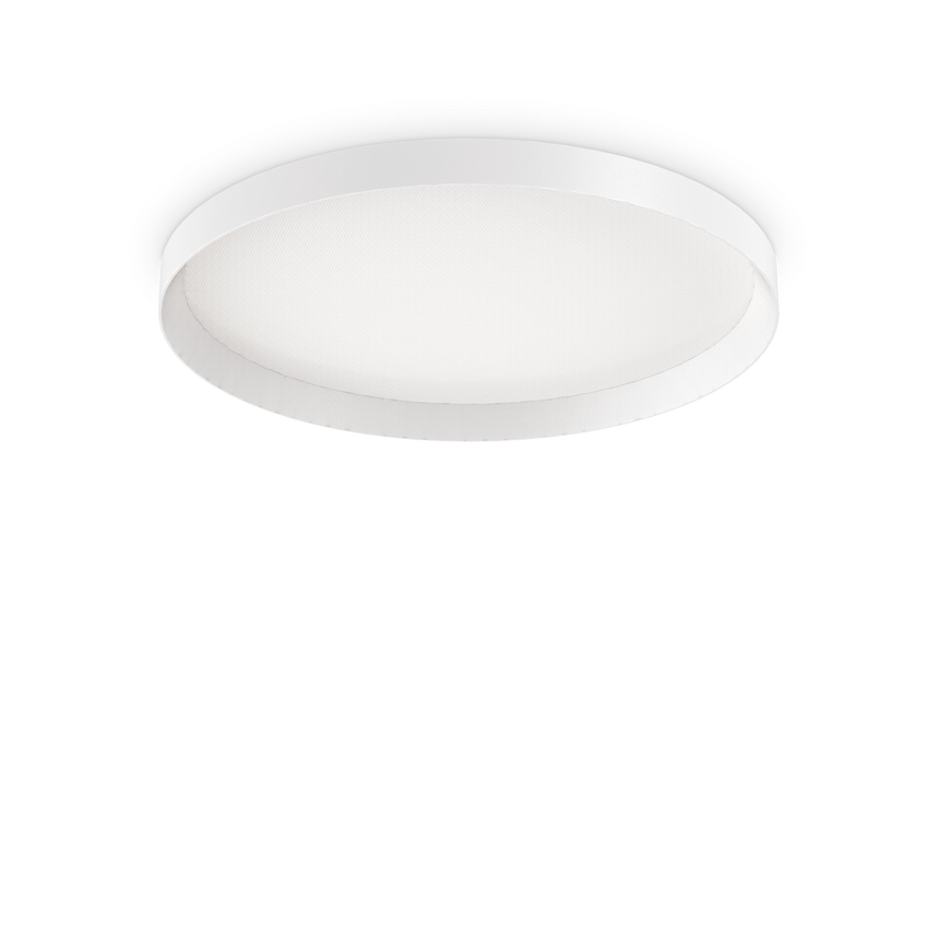 Plafón de techo Ideal Lux Fly blanco LED 53W Ø60cm 341187