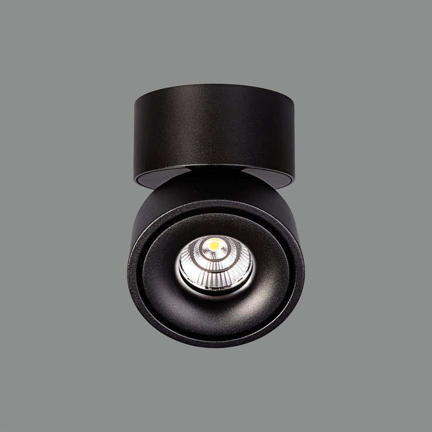 ACB Apex Ceiling Light 3412/10 Textured Black, 13W 3000K COB LED, 891lm, CRI90 I, Integrated LED, Adjustable P341210N