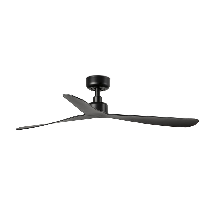 Ventilador de techo Faro Rocker M negro mate 3 palas motor DC Ø132cm 34196WT