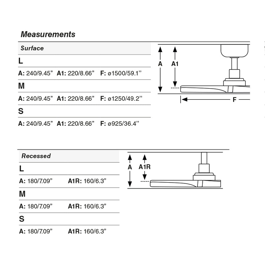 Ventilador de techo sin luz Faro Klim motor DC palas de madera pino Ø125cm 3 palas 34283 - imagen 3