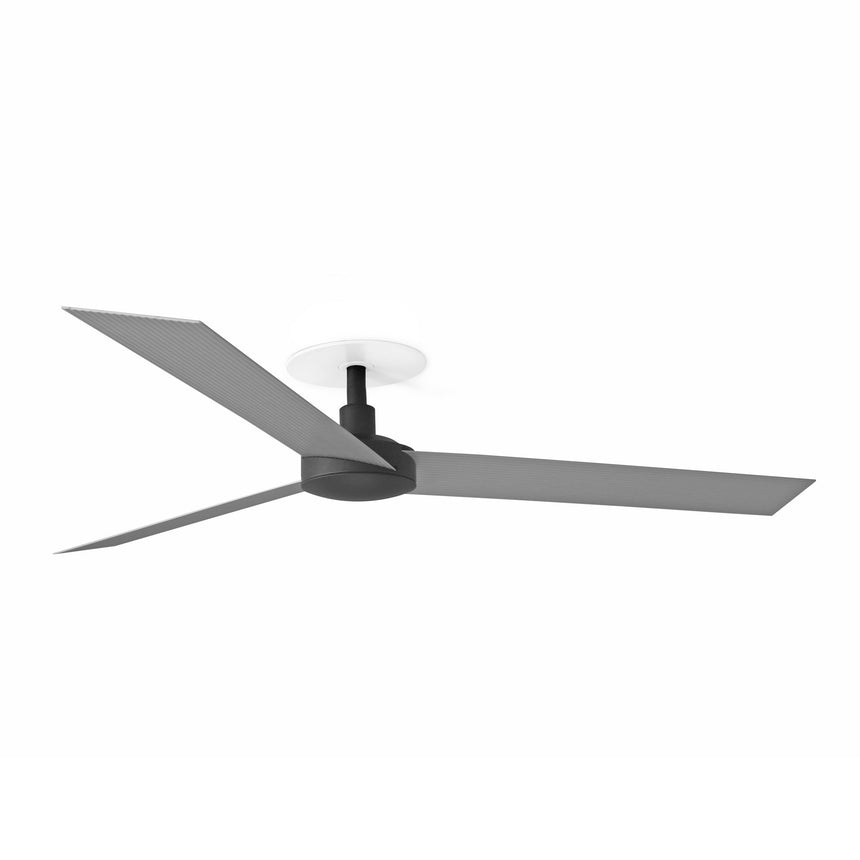 Ventilador de techo Faro Cruiser Recessed L aluminio 3 palas motor DC Ø132cm 34286R