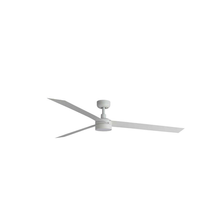 Ventilador de techo con luz Faro Cruiser XL LED blanco mate 3 palas motor DC 2700-6500K Ø160cm 34292-1TW — vista 1