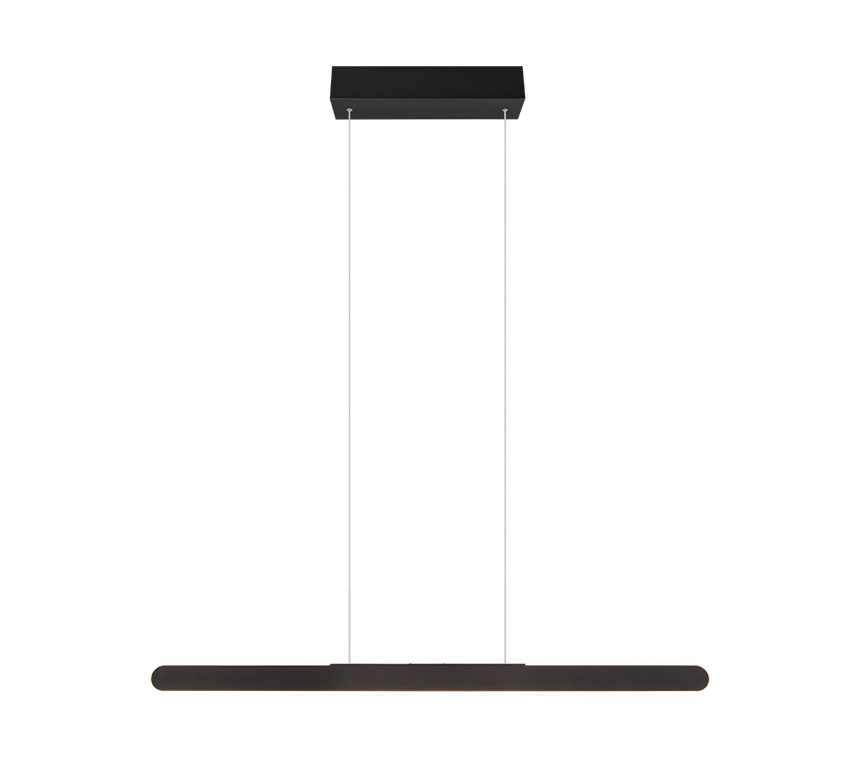 Trio Helios Pendant Lamp Metal Mat Black 343310132