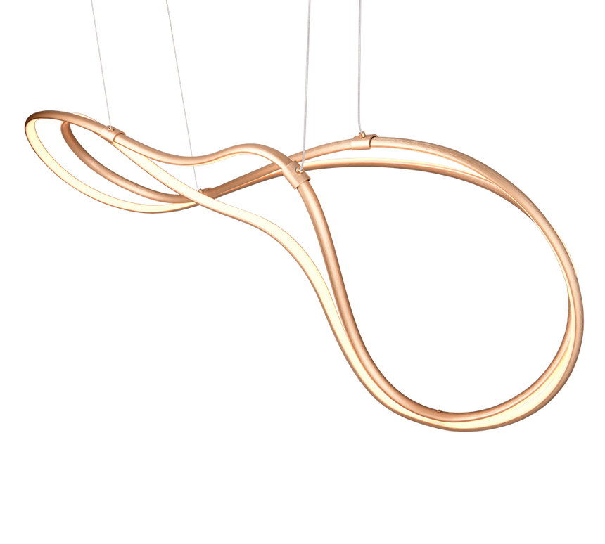 Trio Nala Gold Metal Pendant Lamp 344310179