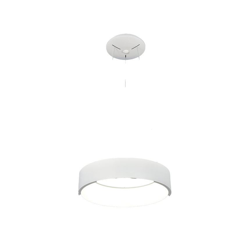 ACB Dilga Lámpara de techo colgante LED 45cm blanco Slide Switch 2700K 3000K C3450170B