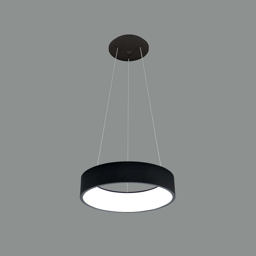 ACB Dilga Pendant Ceiling Lamp Black LED Slide Switch Casambi C3450170NCA
