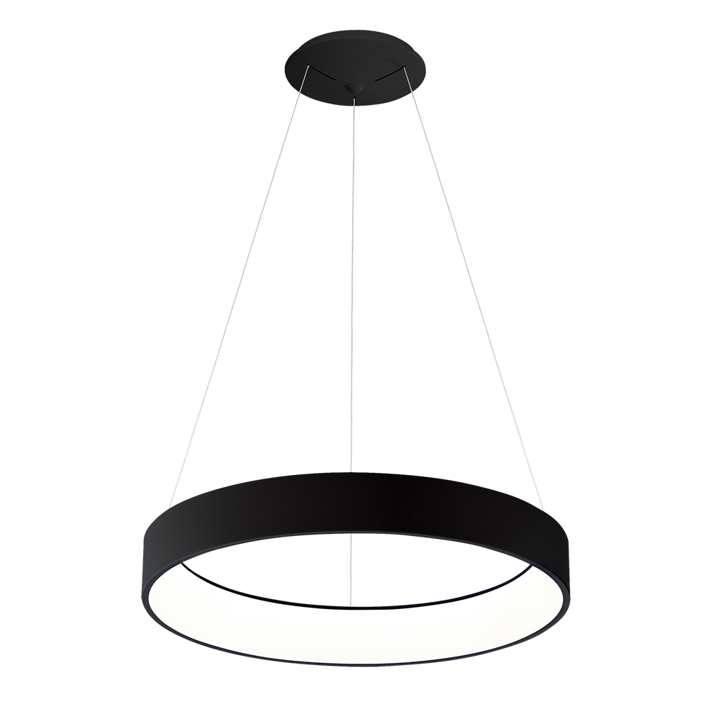 ACB Dilga Pendant Ceiling Lamp Black LED Slide Switch Casambi C3450470NCA