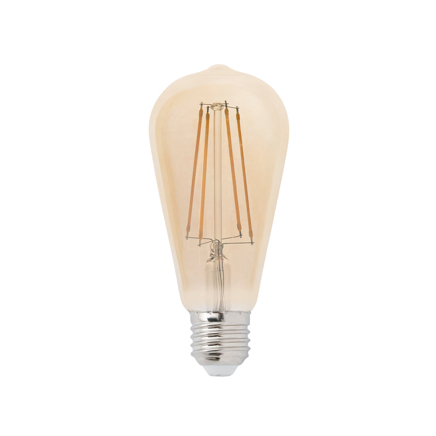 Faro Filamento 17428 Bombilla LED Pebetero Filamento Ambar 4W vintage