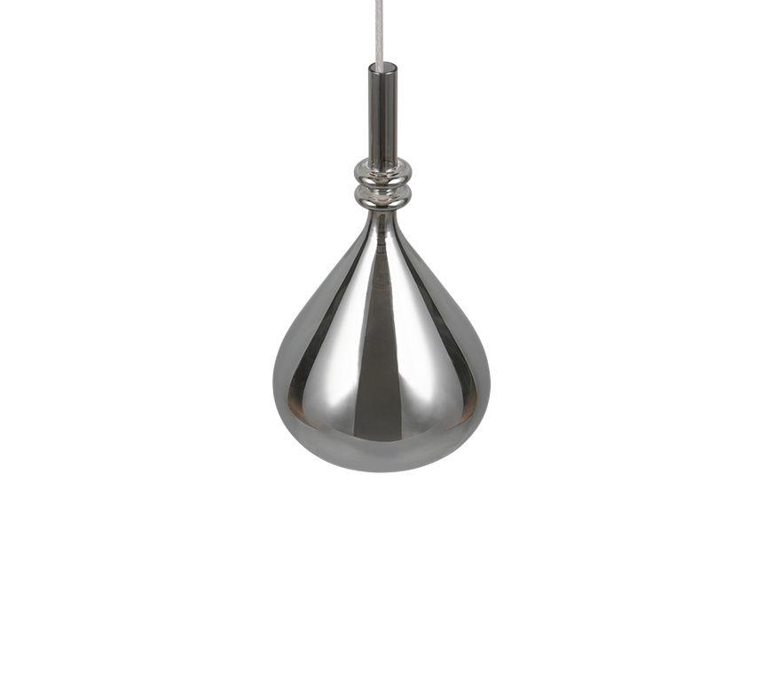 Lámpara de techo colgante Trio Aldea LED blanco mate 2700K 200cm 349400157