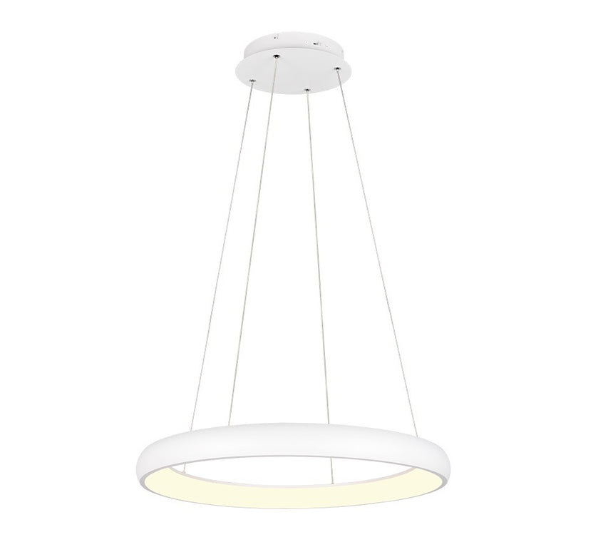 Trio Cardona LED Pendant Ceiling Lamp White 59W CCT 75cm 349617531