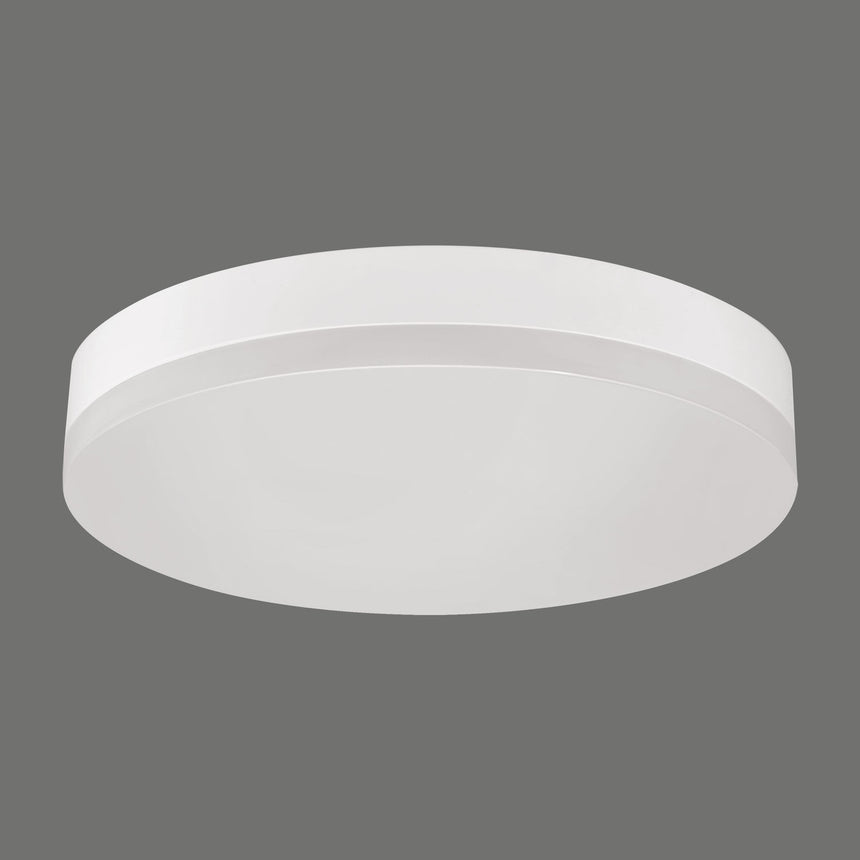 ACB Madison Ceiling Light 3497/28 White, LED 24W 1989lm, CRI90 I IP54, Integrated LED, Dimmable Kelvin P349713B