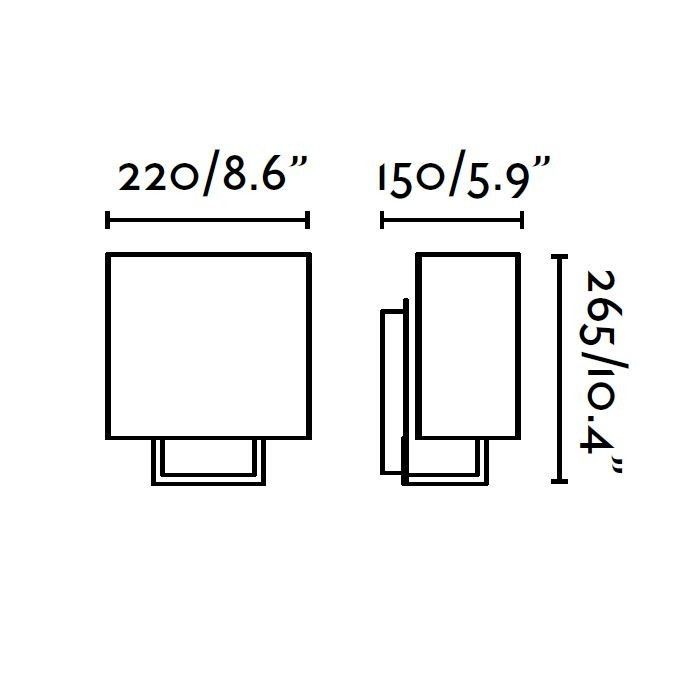 Faro Vesper 29981 Aplique 1 L pantalla beig