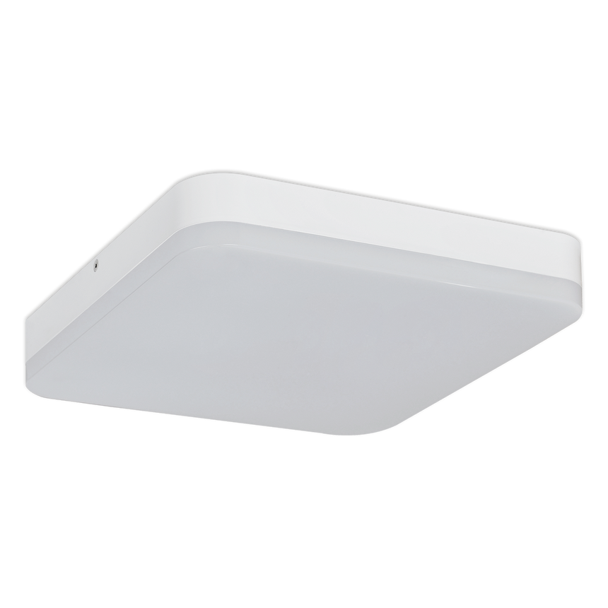 ACB Plafón LED exterior cuadrado blanco 24W 4000K IP54 sensor movimiento regulable P351213BMS
