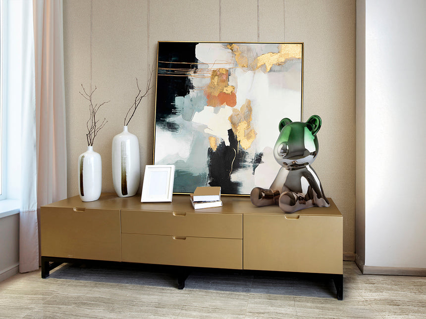 Figura decorativa Schuller Osito verde y gris 50cm 351539 - vista alternativa