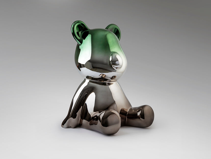 Figura decorativa Schuller Osito verde y gris 50cm 351539 - imagen 5