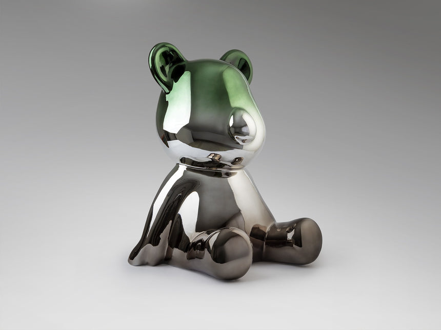Figura decorativa Schuller Osito verde y gris 50cm vista 3