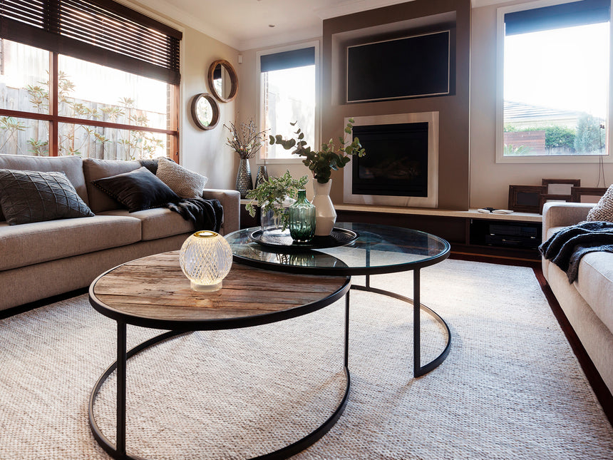 Lámpara de sobremesa bolas Schuller Austral LED 1 luz o