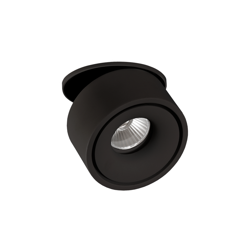 ACB Apex Recessed 3538/10 Black, COB LED 13W 3000K 891lm, CRI90 I, integrated LED, Adjustable P353810N