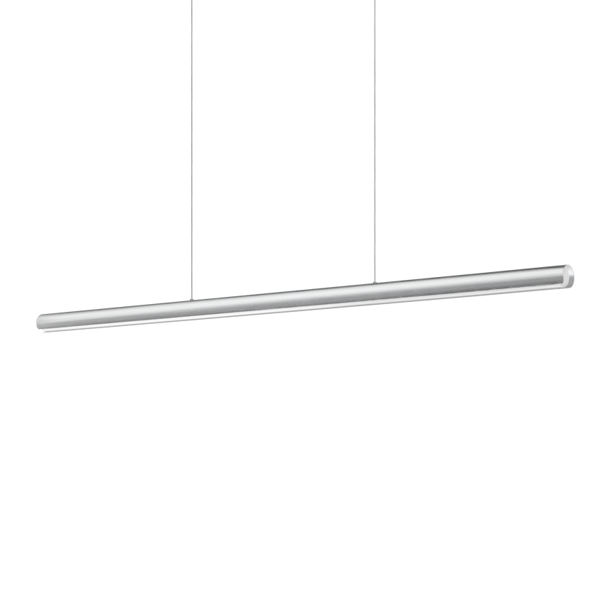 Lámpara colgante Ideal Lux Dorica LED 35W regulable 140cm acero — ref. 354217 (1)