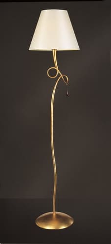 Mantra Paola Dorada Gold Court Floor Lamp 3543
