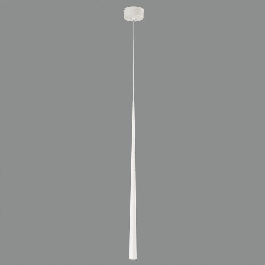 ACB Bendis White LED Pendant Light 5W 3000K 600lm Integrated LED C356220B