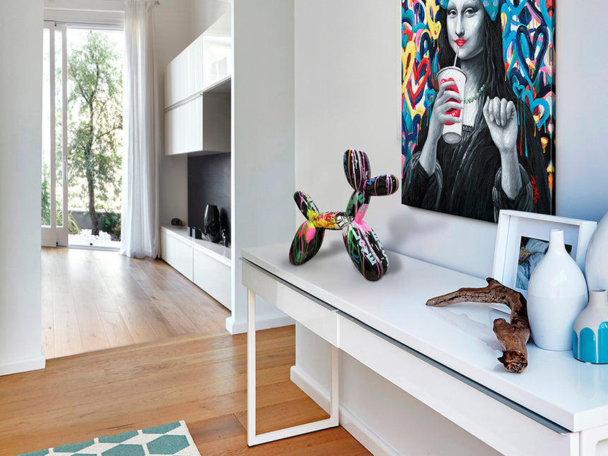 Schuller Balloon Dog Figura Deco Grafiti 356640