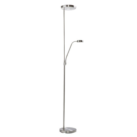 MDC CHIC 570013509 Lámpara pie CHIC LED 22W + 6W(cromo mate) + bombilla led