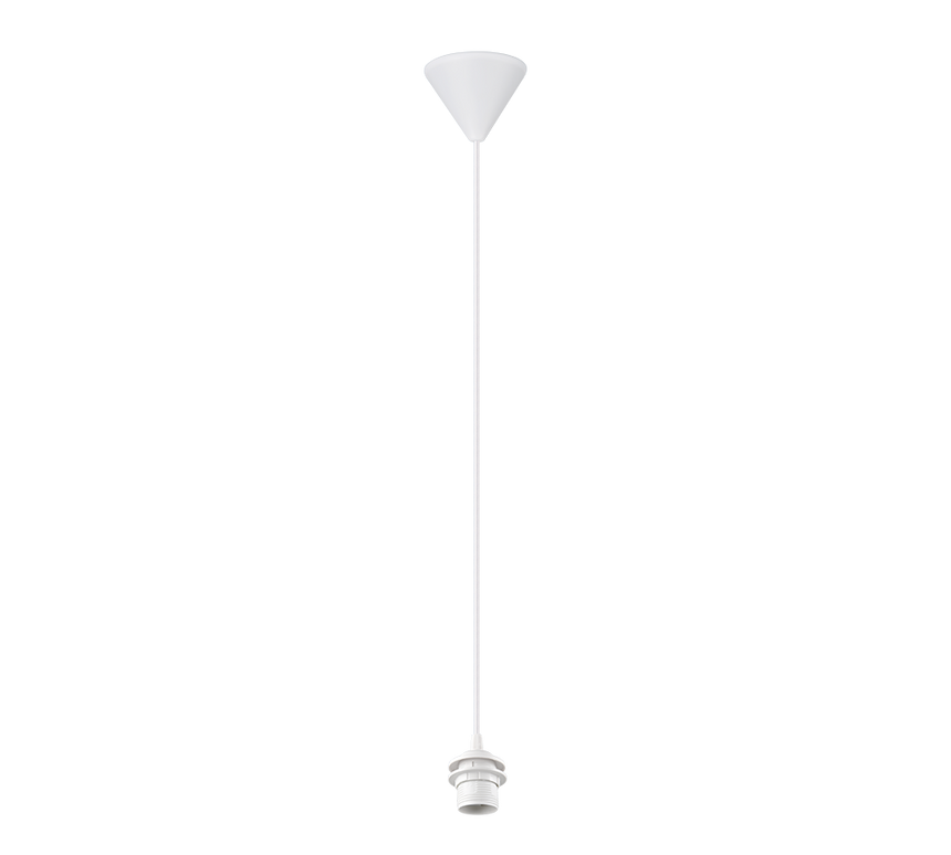 Lámpara de techo colgante Trio Sala blanco 200cm 359190101