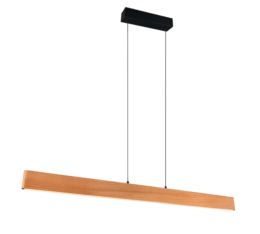 Colgante Edgewood Madera 35W