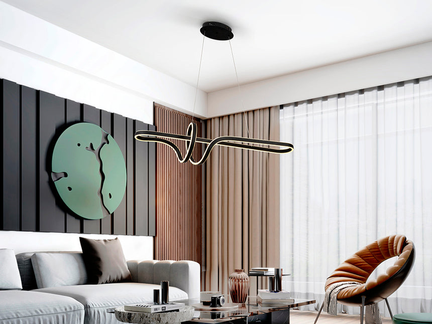 Schuller Simphony Lámpara de techo colgante Negra 359728