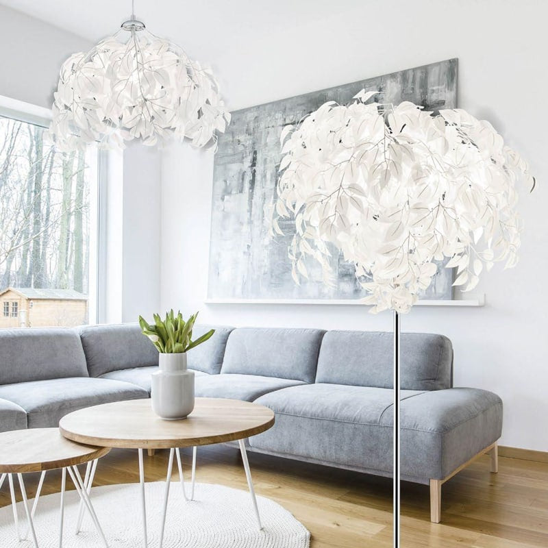 Trio Leavy Lámpara colgante blanco R10464001