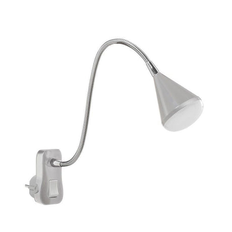 MDC GLOBE 569243201 ENCHUFE FLEXO GLOBE LED 2,4w plata