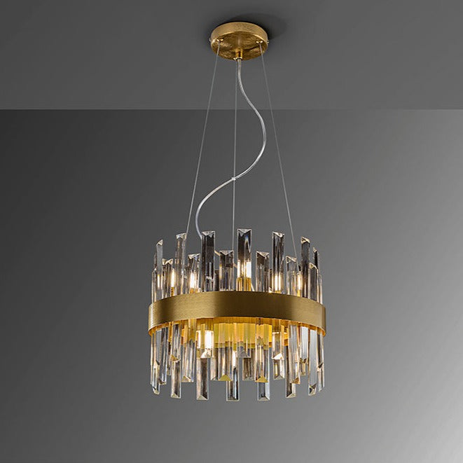 Schuller Grace Pendant Ceiling Light 10 Lights Gold 365185
