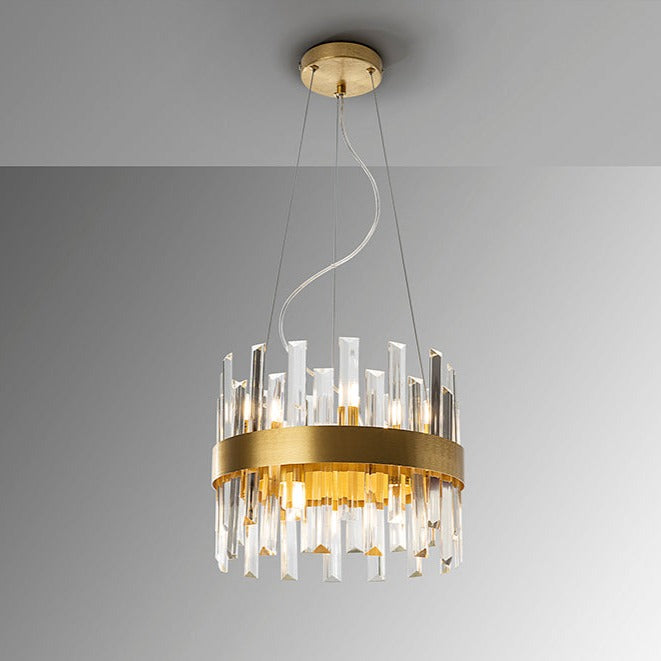 Lámpara de techo colgante Schuller Grace 10 luces oro Ø35cm 365185 - imagen 6