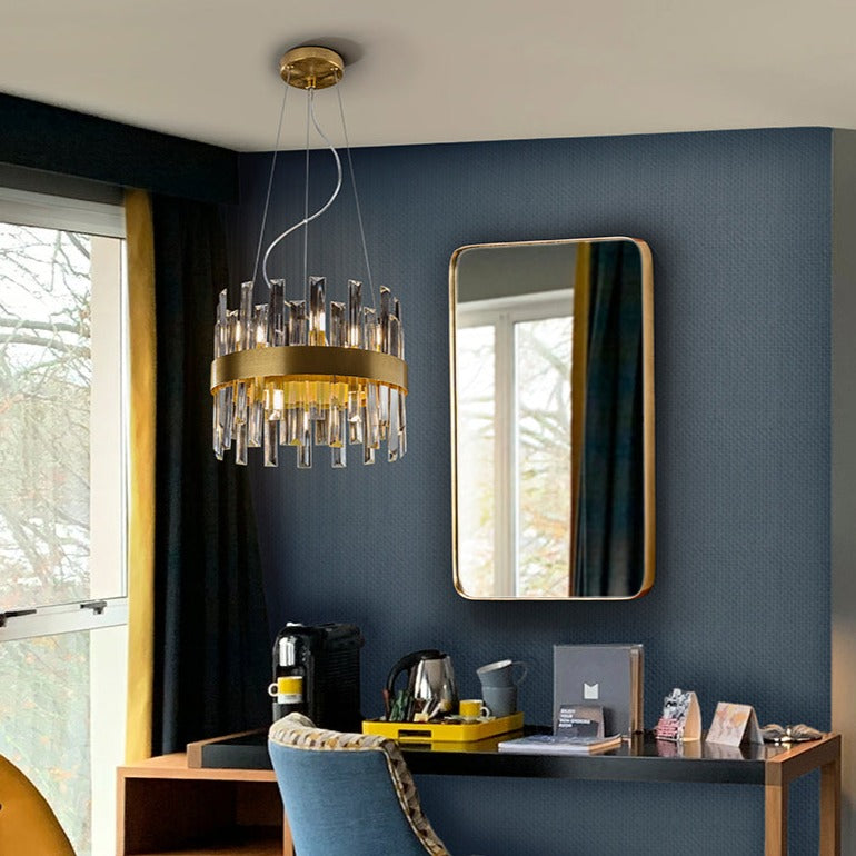 Schuller Grace Pendant Ceiling Light 10 Lights Gold 365185