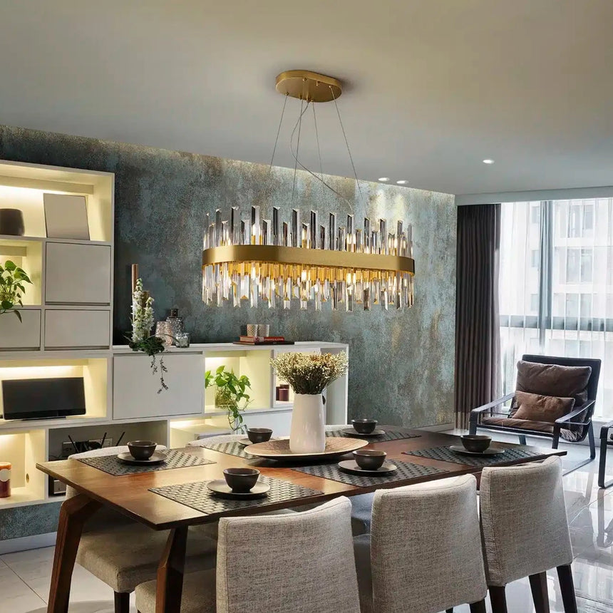 Schuller Grace Pendant Ceiling Light 20 Lights Gold 365369