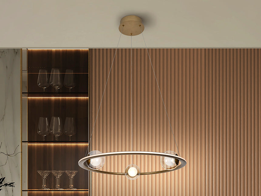 Schuller Tirsa Pendant Lamp Bronze D60 365512
