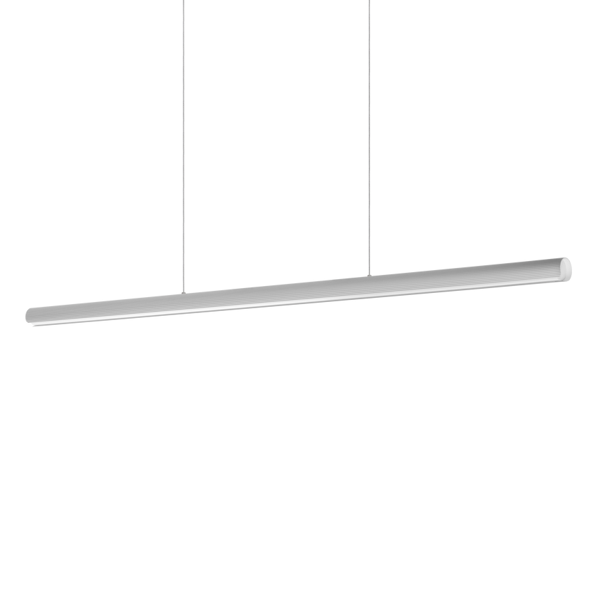 Lámpara colgante Ideal Lux Dorica blanco LED 35W regulable Ø140cm 366388