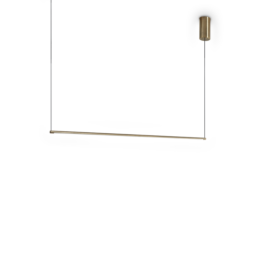 Lámpara colgante Ideal Lux Essence latón LED 19W 3000K Ø115cm 371795