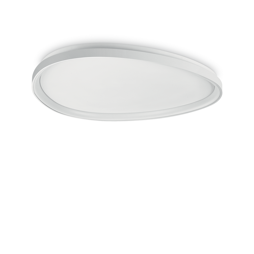 Plafón de techo Ideal Lux Gemini blanco LED 42W Ø81cm 372099