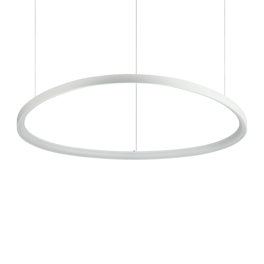 Lámpara colgante Ideal Lux Gemini blanco LED 78W Ø105cm 372211