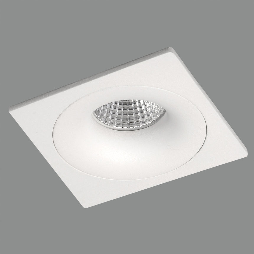 Foco empotrable LED Waka ACB GU10 8W blanco texturado P37251B