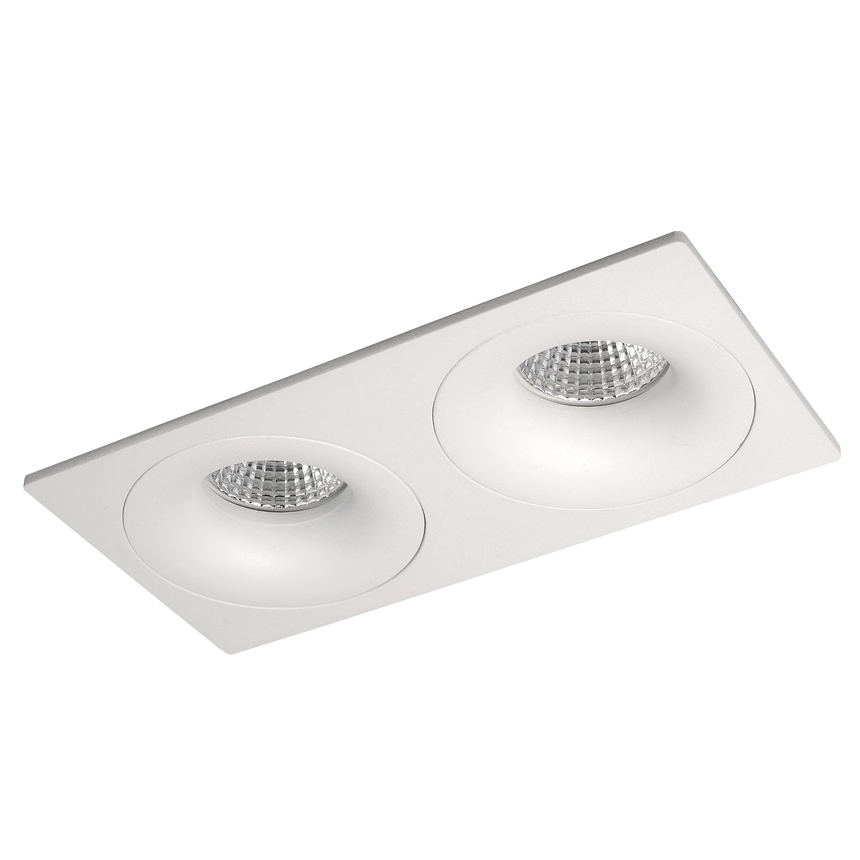 ACB Waka Empotrable LED blanco texturado GU10 2x8W P37252B