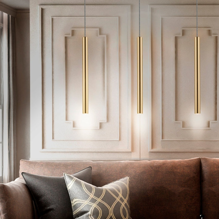 Schuller Varas Lámpara de techo colgante oro 1 luz 373091