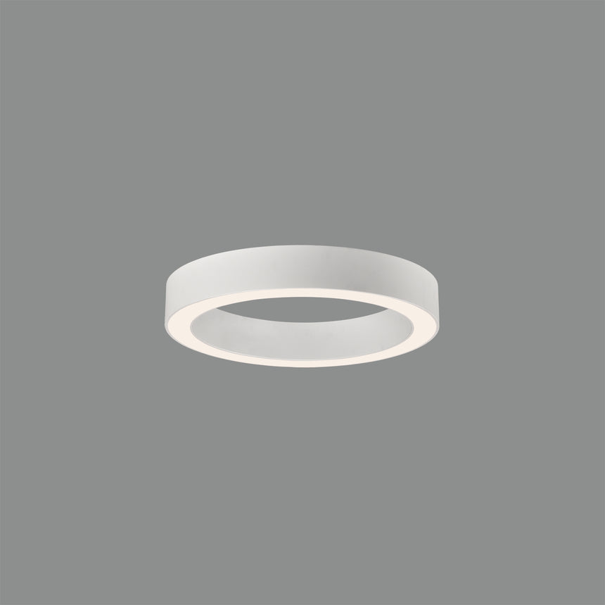 Plafón de techo ACB Aliso blanco texturado Ø47cm P3742074B