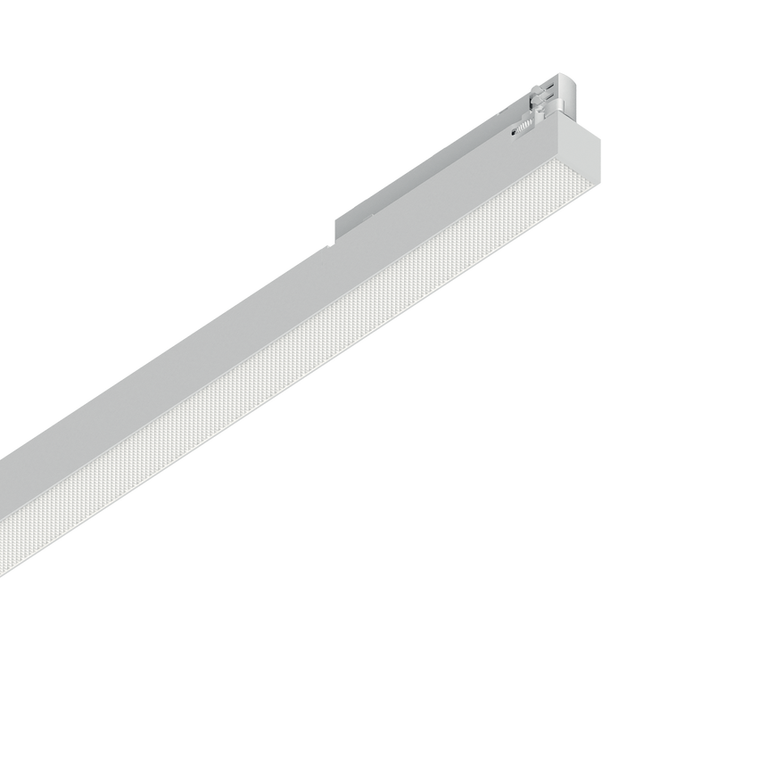Foco de carril Ideal Lux Display blanco LED 14W 4000K regulable Ø53,5cm 375465